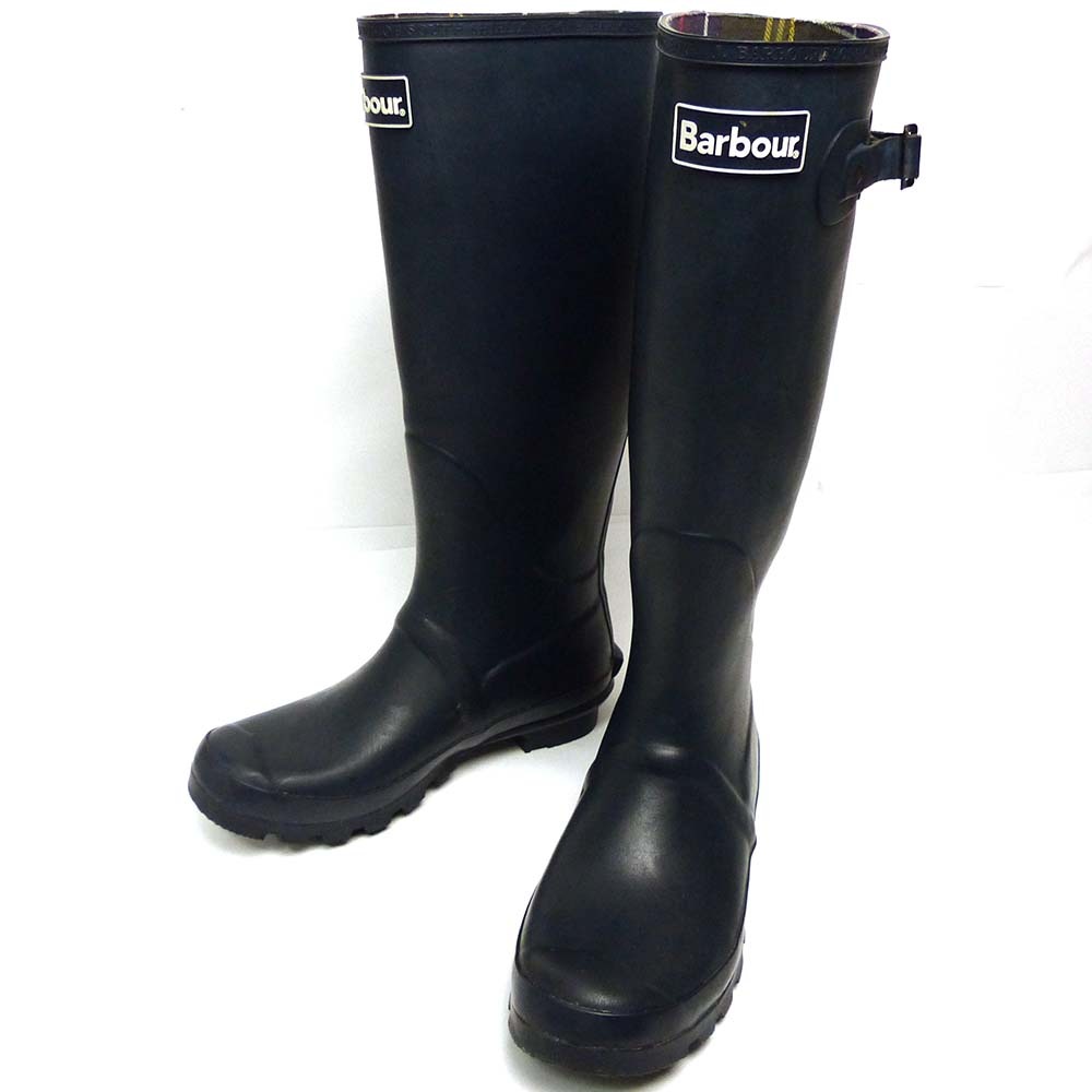 Barbour / バブアーレインブーツ UK7(25.5cm相当)(メンズ)【中古