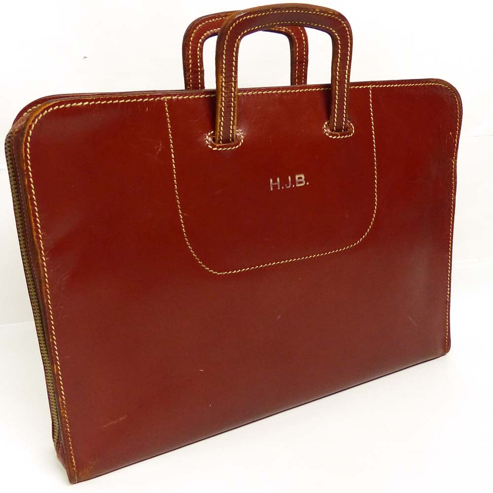 ヴィンテージ 1950-60年代頃 Leather Brief-O-Fold レザー ブリーフ