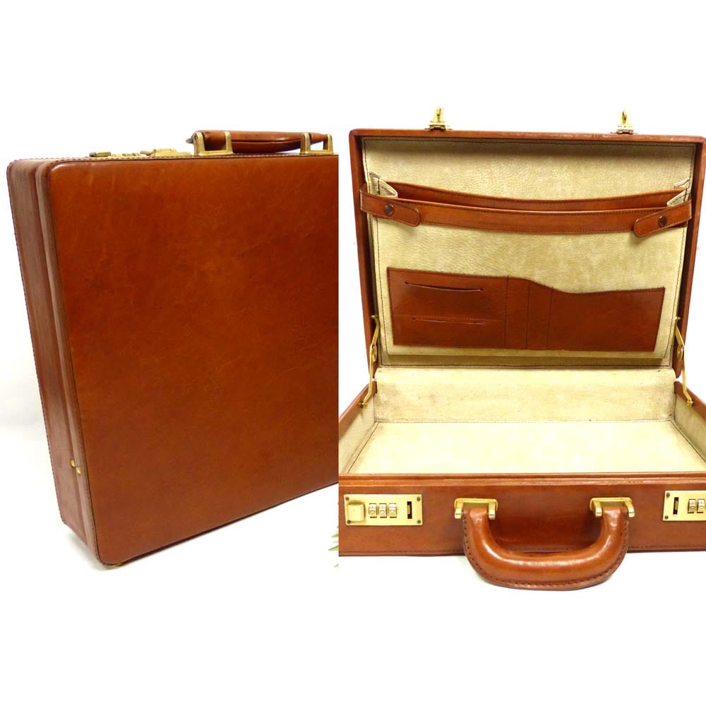 ヴィンテージレザーアタッシュケース / トランク【中古】｜レザー