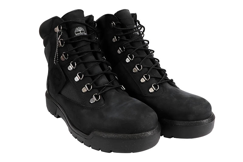 TIMBERLAND 6-INCH WATERPROOF FIELD BOOTS (TB0A17KC001:BLACK NUBUCK