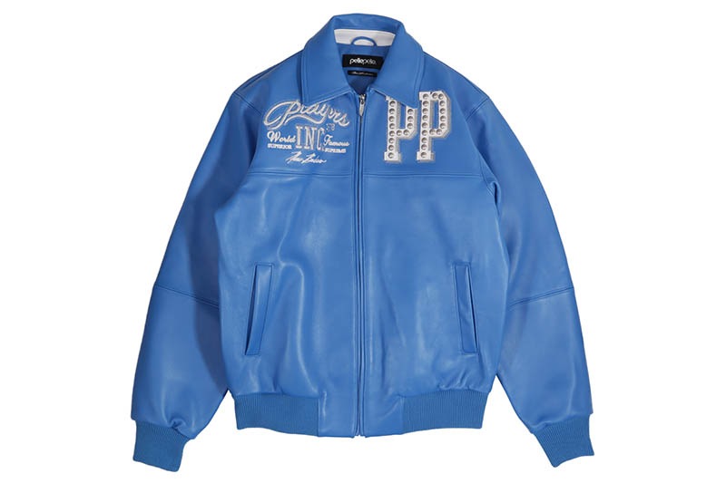 Pelle Pelle PLAYERS INC JACKET (425-37544-HOW:HONOLULU BLUE/WHITE
