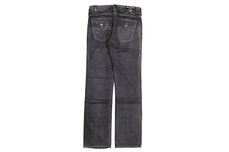 TRUE RELIGION RICKY SUPER T METALLIC STRAIGHT JEAN (108702:CYGNUS