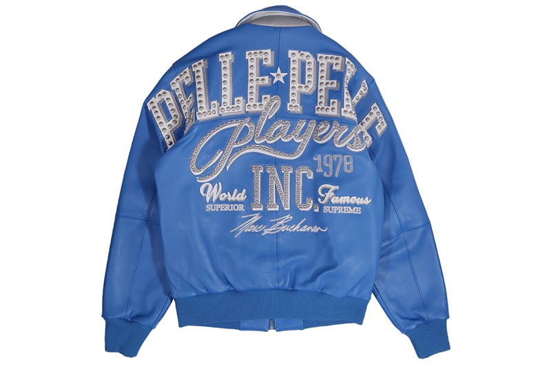 Pelle Pelle PLAYERS INC JACKET (425-37544-HOW:HONOLULU BLUE/WHITE