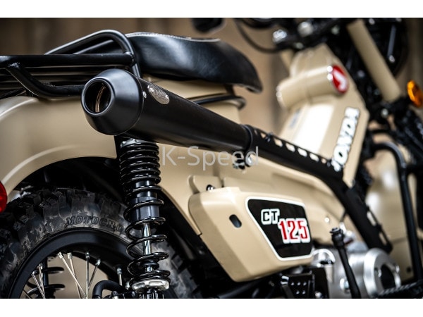 K-SPEED製】 ホンダ ハンターカブ CT125 JA55 JA65 Diablo マフラー