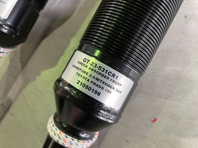 EXPLORER GT フロント2インチアップ車高調ショックアブソーバーセット