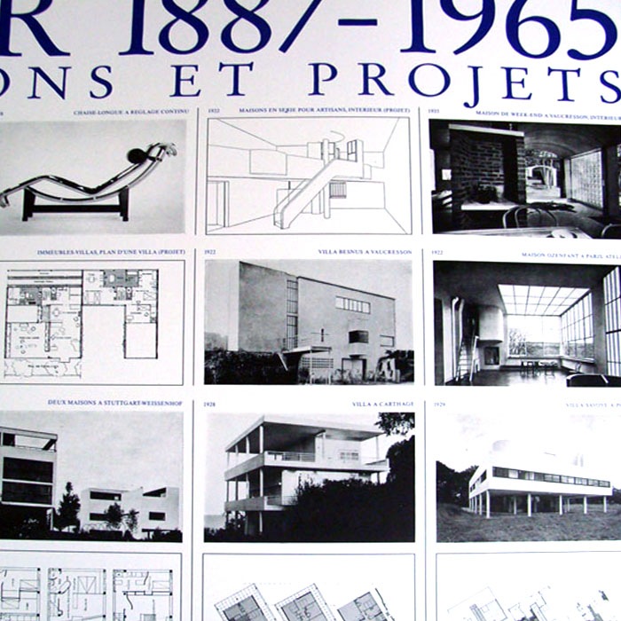 Realisations Et Projets（ル コルビジェ） ポスター販売のアズ