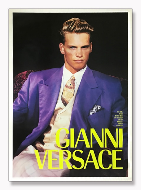 Versace Man（ブルース ウェーバー） ポスター販売のアズポスター