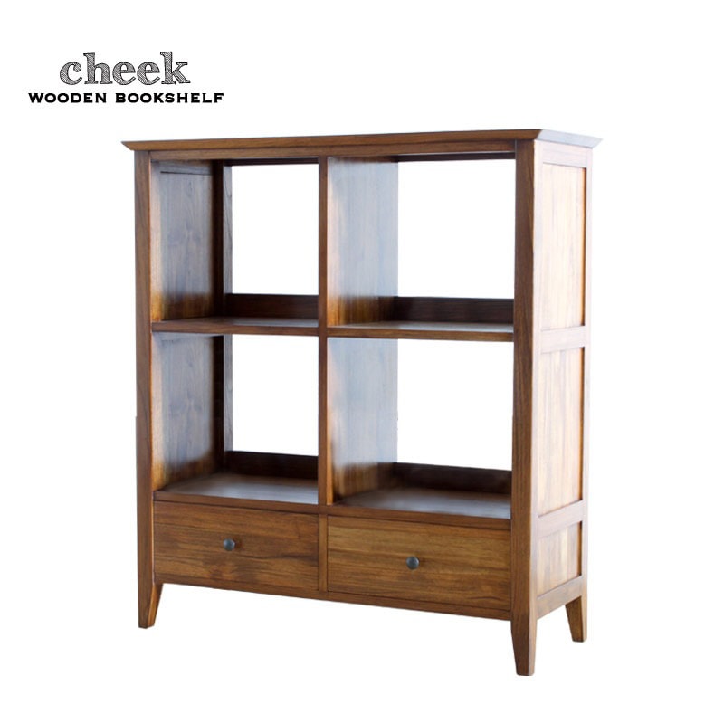 チーク ブックシェルフ｜B-COMPANY公式オンラインショップ
