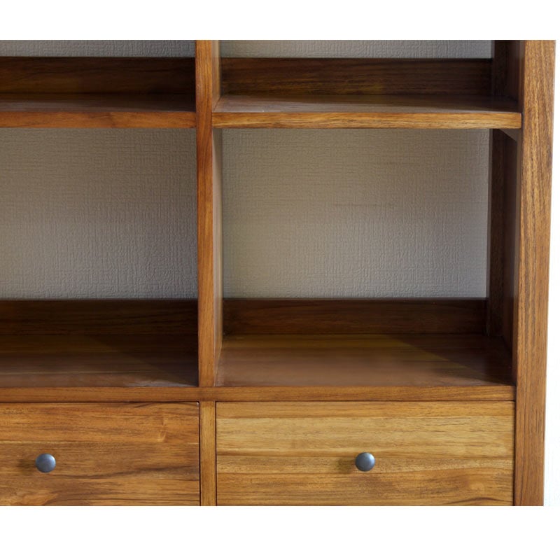 チーク ブックシェルフ｜B-COMPANY公式オンラインショップ