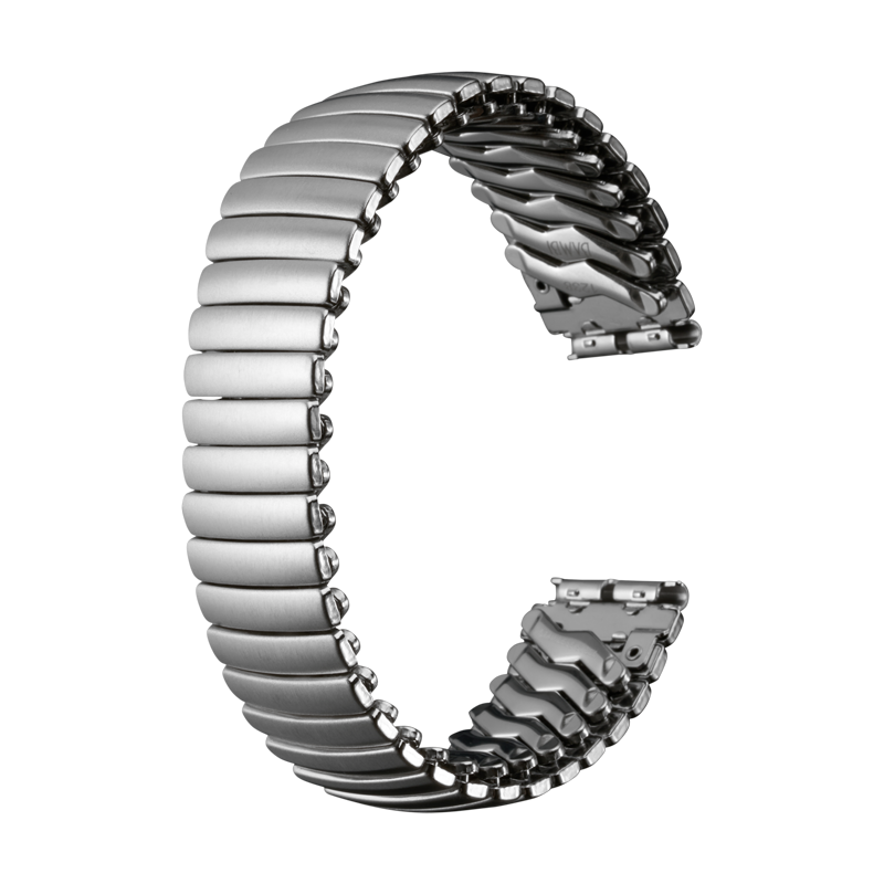 時計バンド ステンレススチール シルバー BSS1238-S | 時計バンド