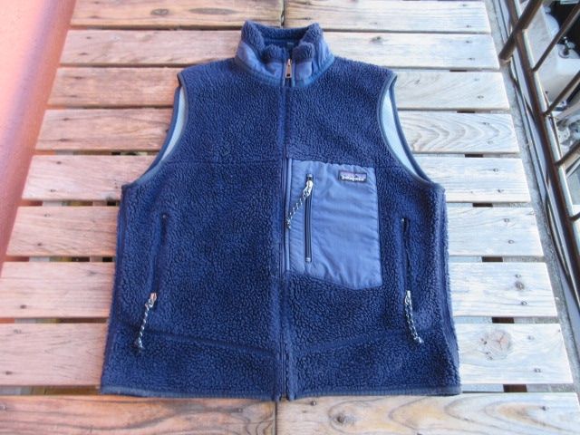 USED パタゴニア レトロXベスト 99年SS USA製 クラシックネイビー S