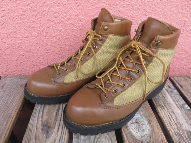 USED 90年代 黒プリントタグ ダナーライト US8EE ダナーブーツ