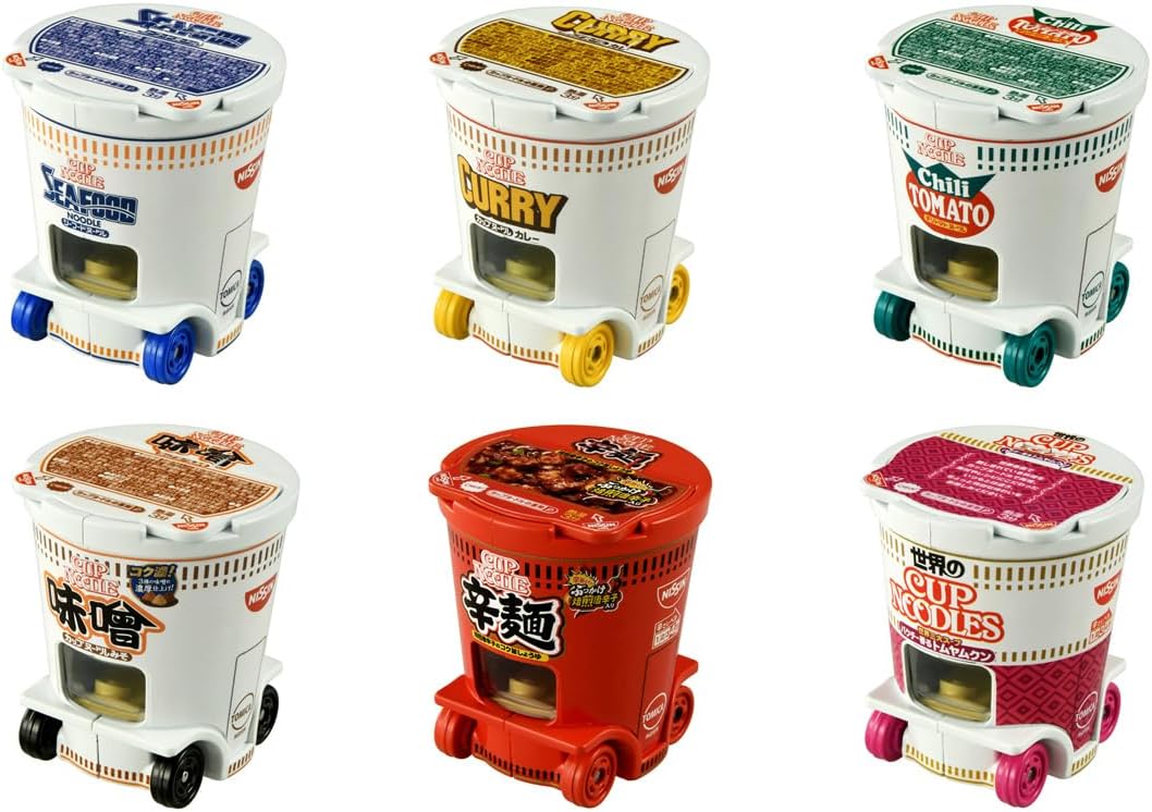 BOX】ドリームトミカ カップヌードルコレクション 1BOX6個入り