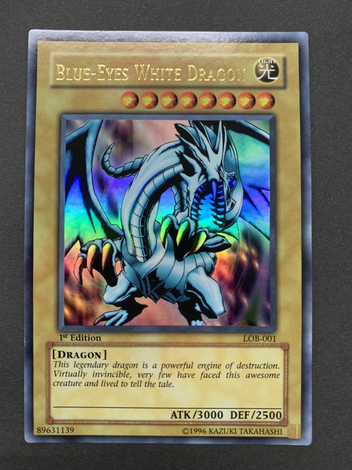 BLUE-EYES WHITE DRAGON /青眼の白龍《1st》[旧ｱｼﾞｱｳﾙﾄﾗ](LOB-001