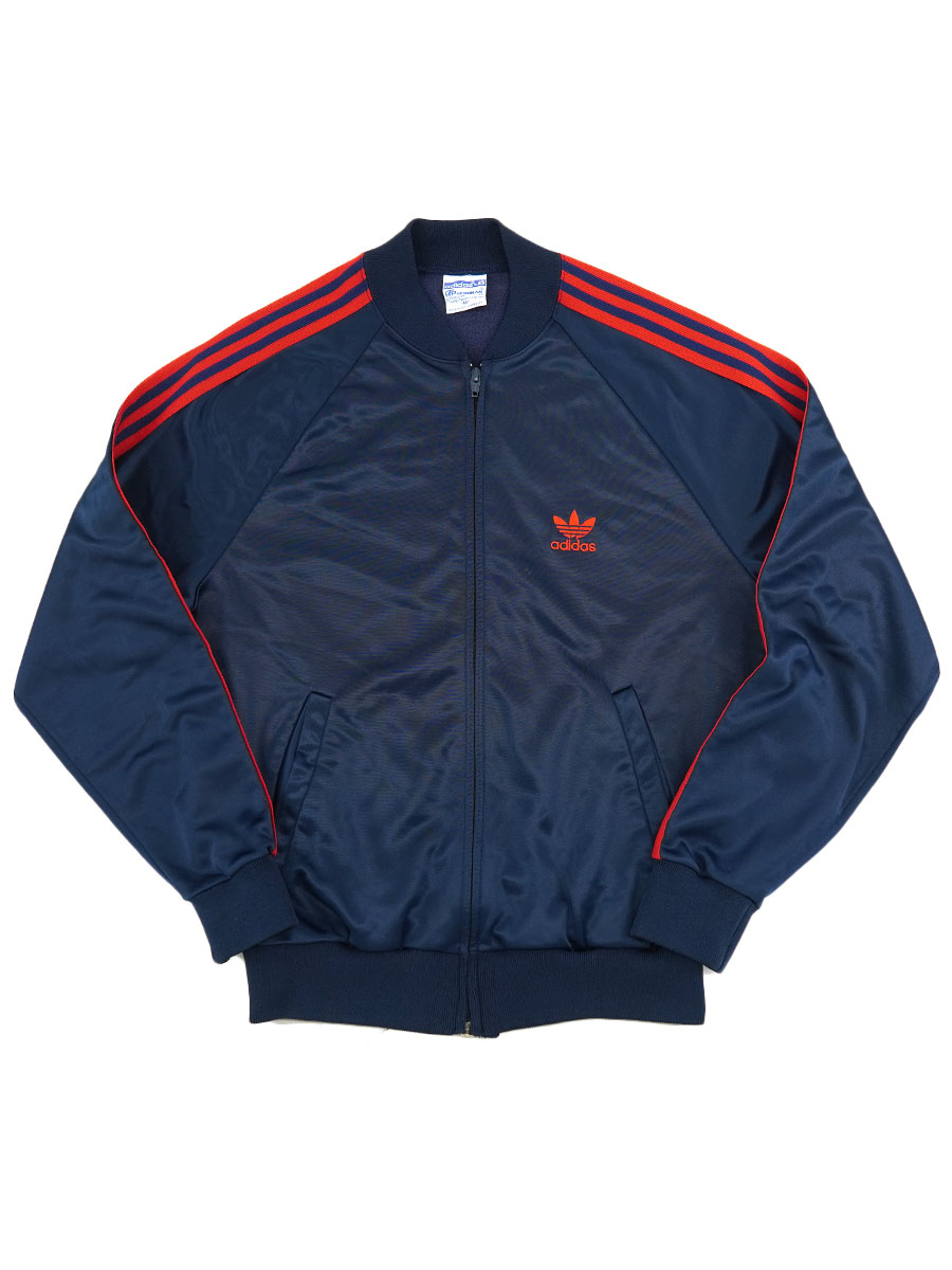 70's adidas ATPジャージ ネイビー×レッド 表記(M) USA製 | SOLD OUT