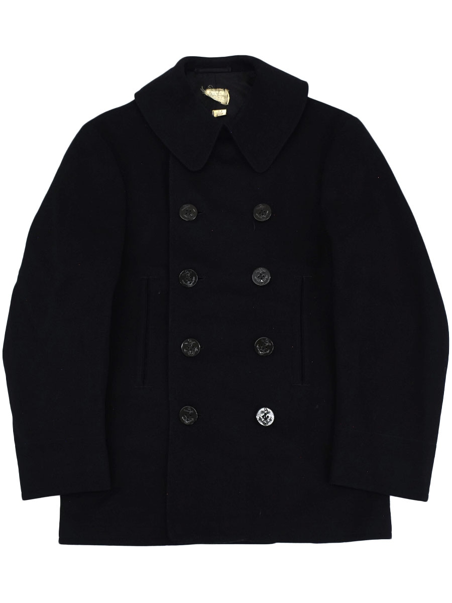 40's U.S.NAVY 10ボタン Pコート 実寸(38位) | すべての商品