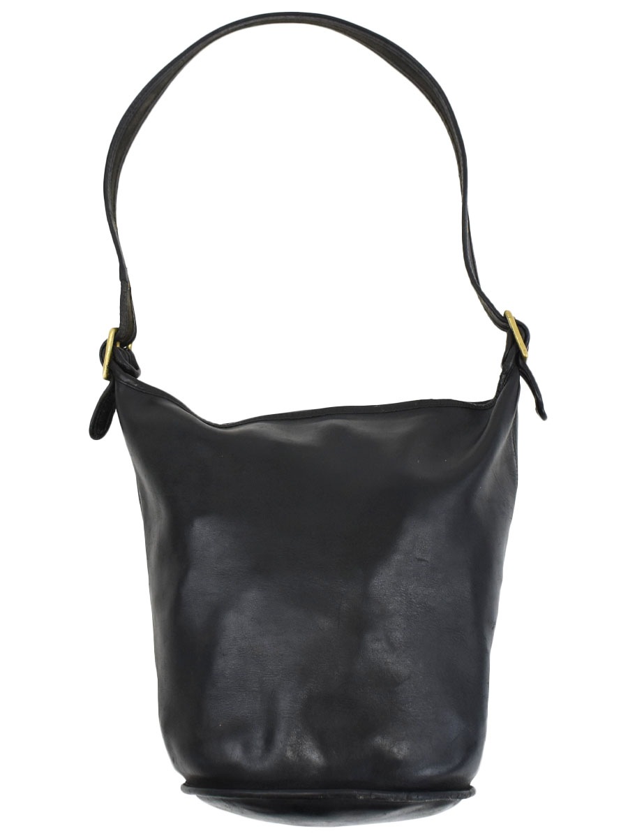 COACH レザー バケツ型 ショルダーバッグ ブラック USA製 | すべての