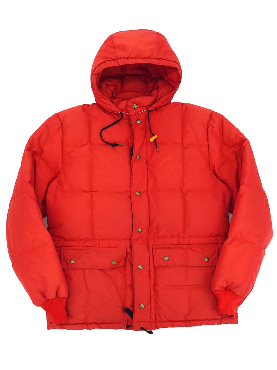 70's～ 黒タグ エディバウアー カラコラム レッド 実寸(L位) | すべて