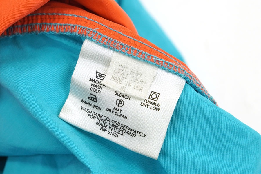 91's パタゴニア バギーズプルオーバー ターコイズ 表記(M) USA製