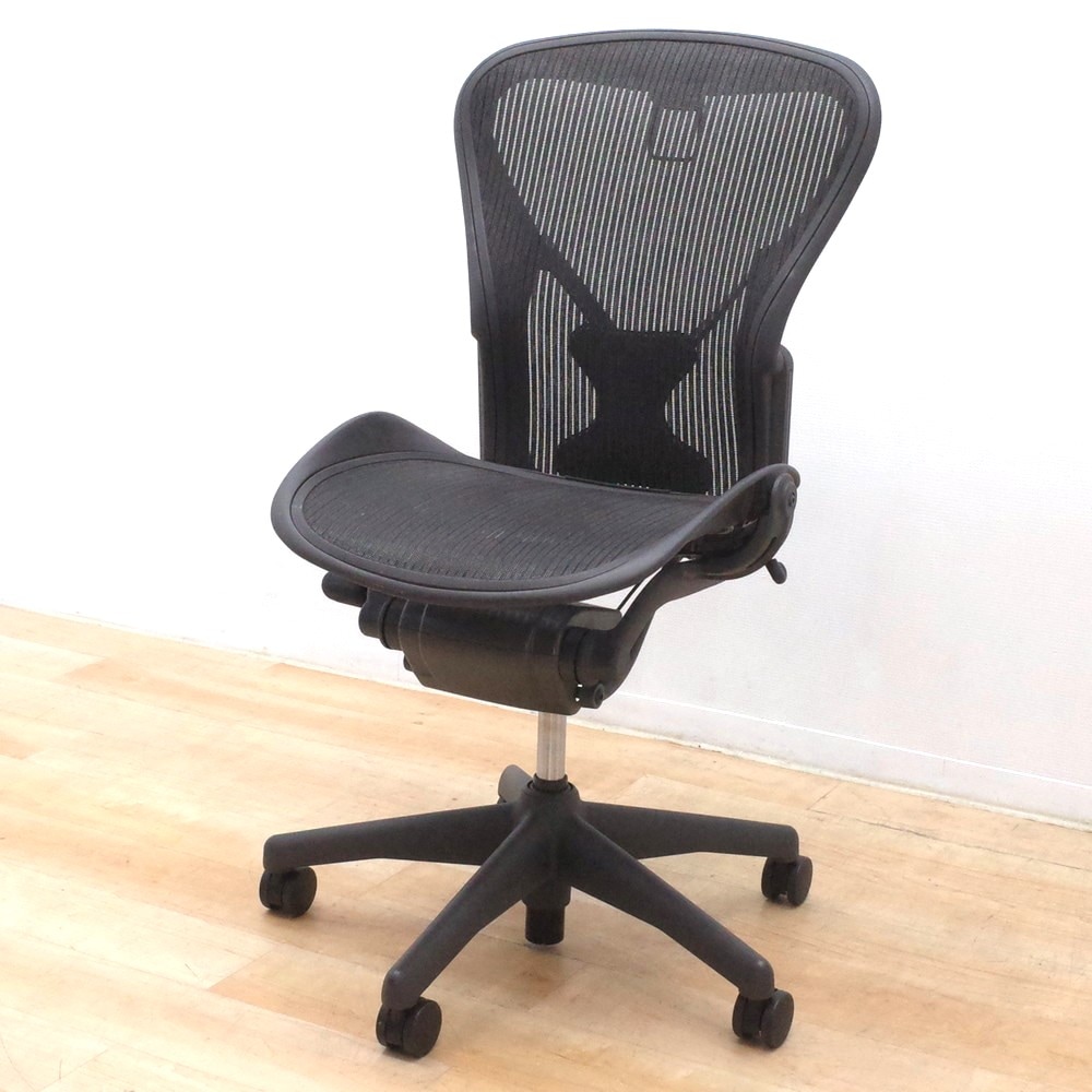 Herman Miller ハーマンミラー アーロンチェア 肘無し ハンガー付