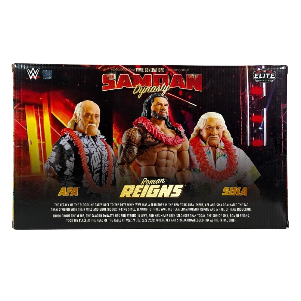 サモアン・ダイナスティ WWE フィギュア エリート 3パック | WWE