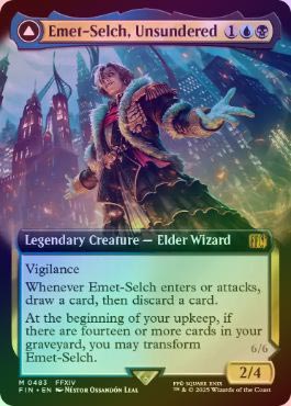 FOIL】【英】オリジナル、アシエン・エメトセルク/Emet-Selch