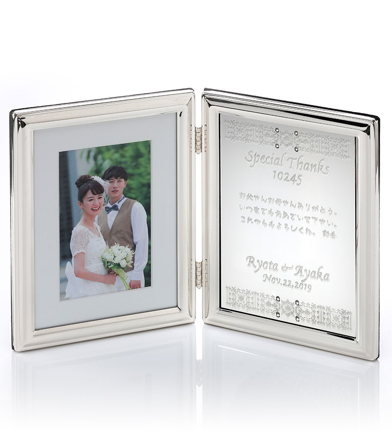 シルバーフォトフレーム | ブライダル,両親贈呈 | ブルームーン