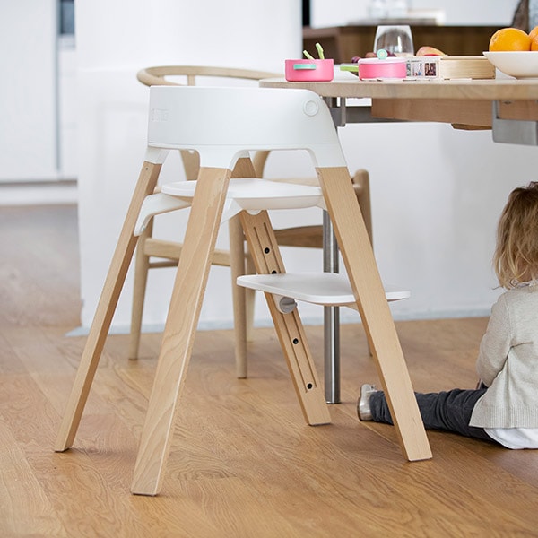 STOKKE ストッケ ステップス チェア ビーチ / ナチュラル ｜ ブリベビ