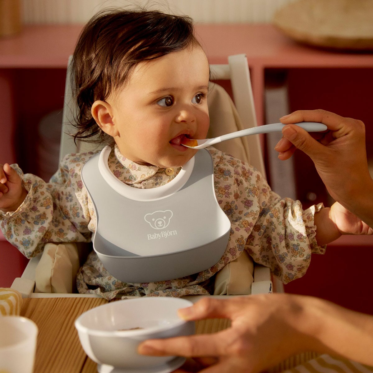 BabyBjorn ベビービョルン ベビーフィーディングセット / グレー
