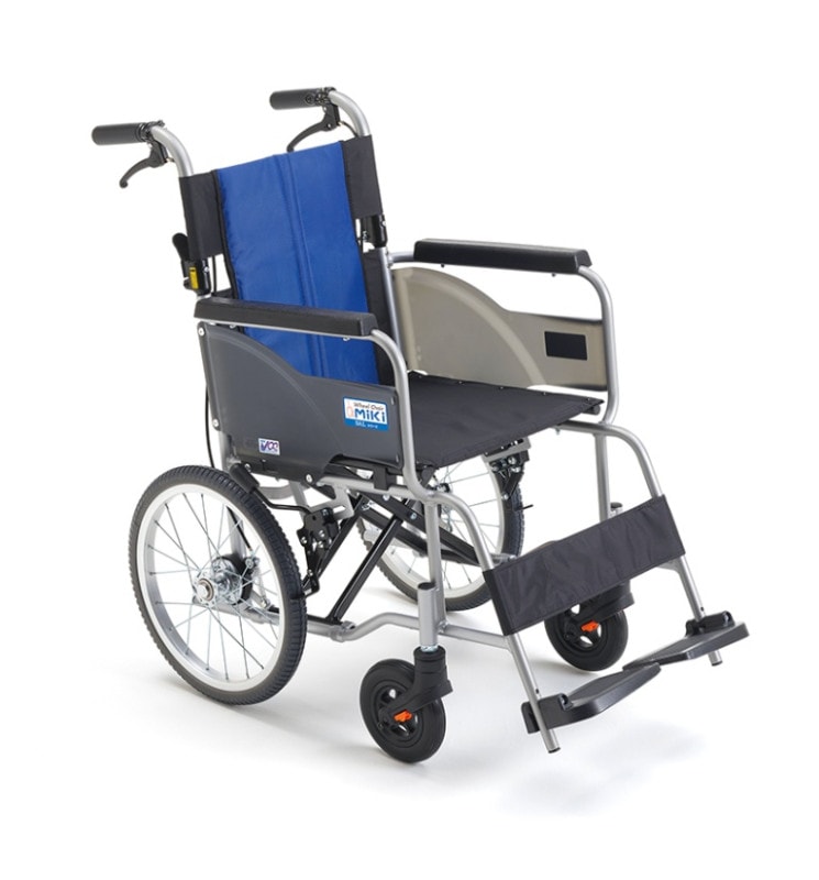 BAL-R5 自走型車椅子 モジュール座面高 背折れ式 介助ブレーキ付 肘