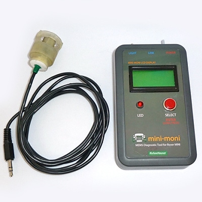 ローバーミニのECUライブデータモニター「ミニモニ(mini-moni