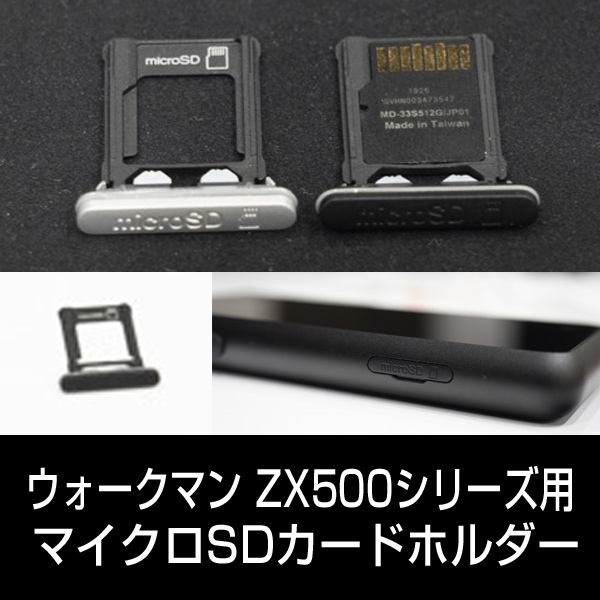 部品 ソニー ウォークマンZX500シリーズ用 マイクロSDカードホルダー