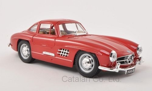 1/24 メルセデス ベンツ 1954 赤 RED レッド Mercedes 300 SL W198