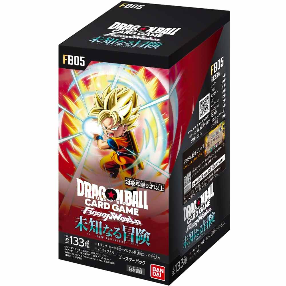 ブースターパック 未知なる冒険 BOX【ドラゴンボールスーパーカード