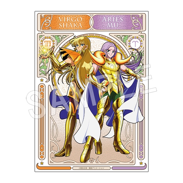 聖闘士星矢 B2布ポスター シャカ&ムウ | さ行,聖闘士星矢