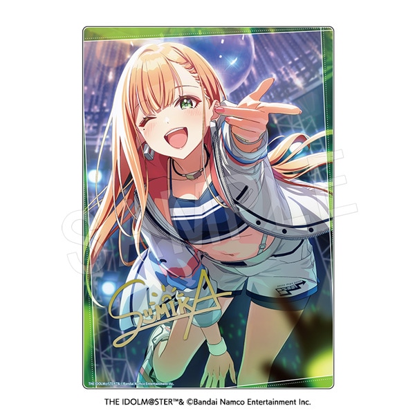 再販】学園アイドルマスター サイン入りアクリルアートパネル 紫雲清夏