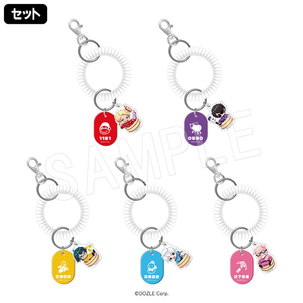 予約】ドズル社 トレーディングロッカーキー風キーホルダー(セット
