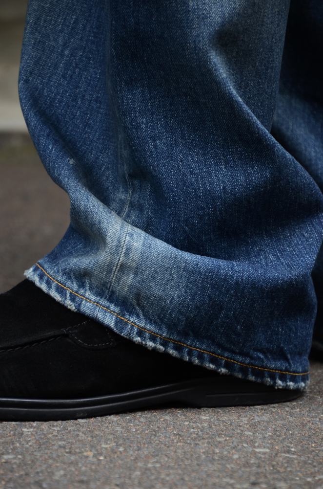 デニムパンツ - #02 AGING01 (INDIGO) ANC-PT97 - CIENTO WEB STORE