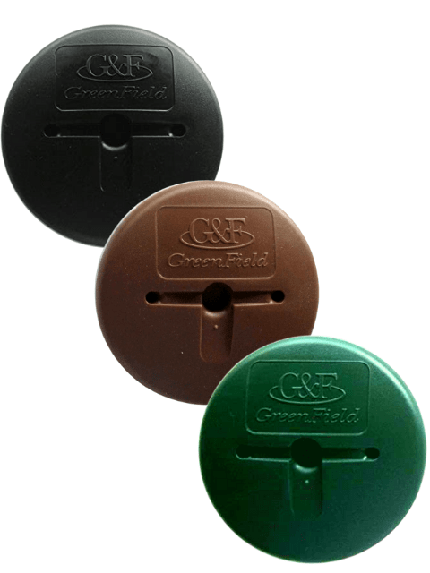 ザバーン防草シート用GFワッシャー グリーン/ブラウン/ブラック 50入り