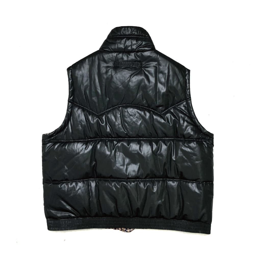SALE】DAIRIKU(ダイリク) Reversible Check Nylon Vest - COLDBECK
