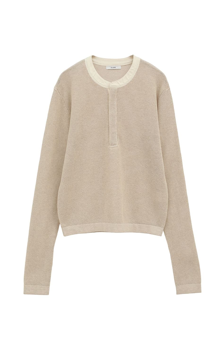 CLANE(クラネ) MESH HENLEY NECK TOPS - COLDBECK ONLINE（コール