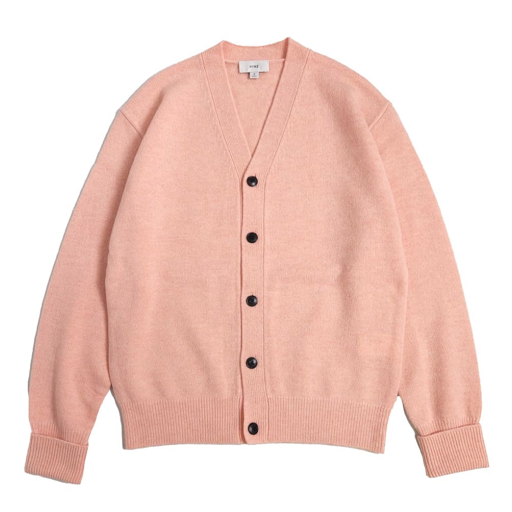 HYKE(ハイク) LAMBSWOOL CARDIGAN - COLDBECK ONLINE（コールベック