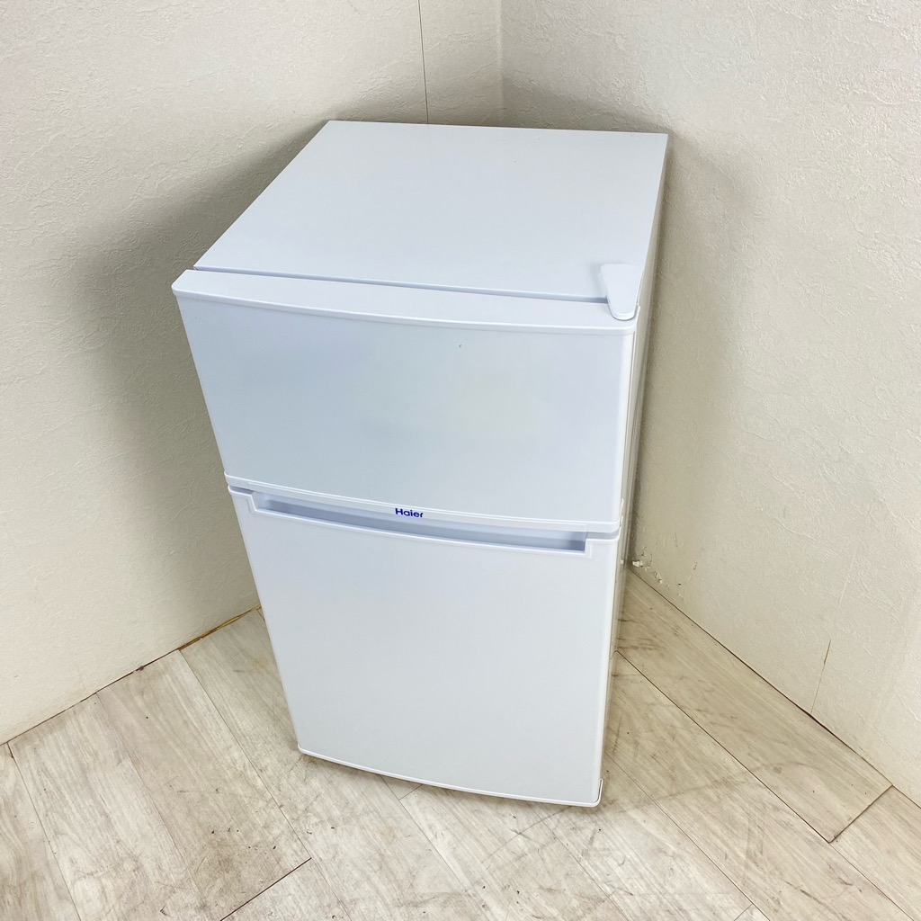 中古 85L 2ドア冷蔵庫 ハイアール コンパクト JR-N85A 2017年製 直冷式