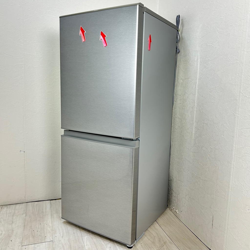 中古2ドア 冷蔵庫 アクア aqa-16g 2018年製 取扱説明書あり 取扱説明書
