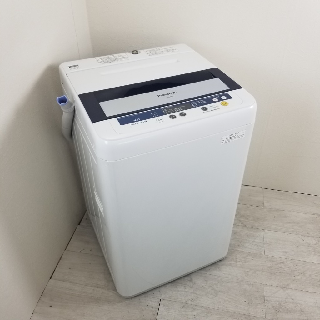 中古 4.5kg 送風乾燥機能付き 全自動洗濯機 パナソニック 2012年～2013