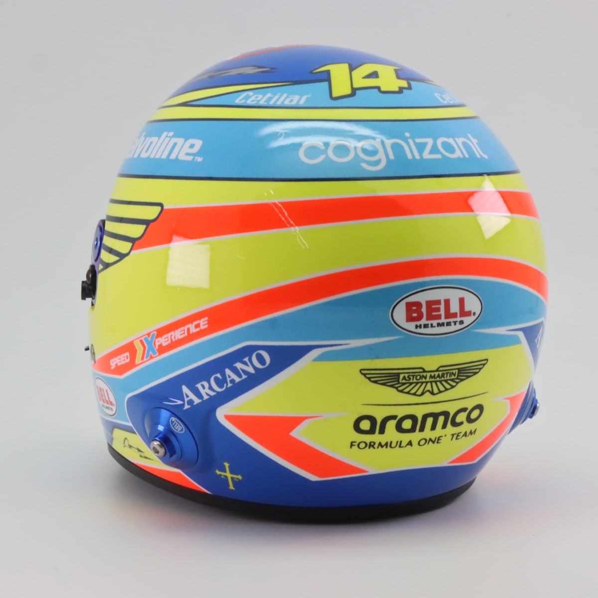 BELL 1/2スケール レプリカヘルメット アストンマーティン アラムコ F1