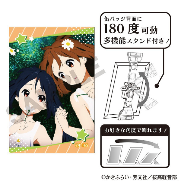 けいおん！ アート缶バッジ＿集合