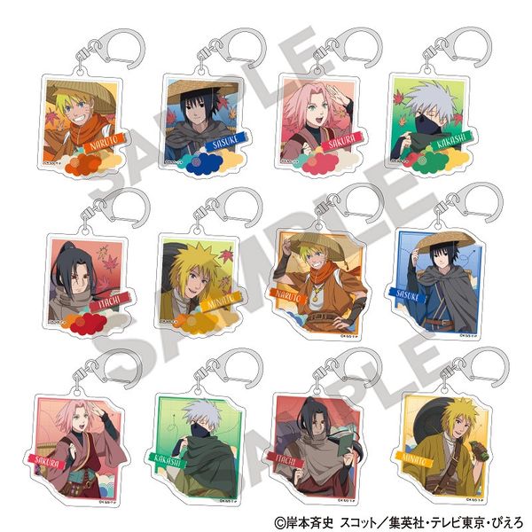 NARUTO-ナルト- 疾風伝 【BOX】トレーディンググリッター缶バッジ＿鬼