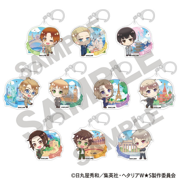 ヘタリア World☆Stars アート缶バッジ＿ロシア/ちまにわ