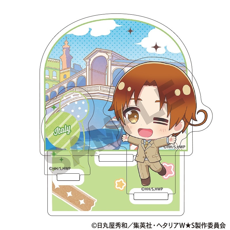 ヘタリア World☆Stars ジオラマアクリルスタンド＿イタリア/ちまにわ